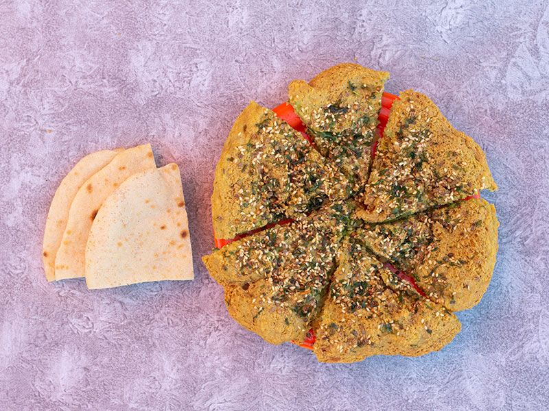 Baladi Egga Platter