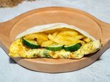 Omelette Potatoes Sandwich