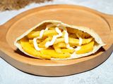 French Fries With Cheese Sandwich