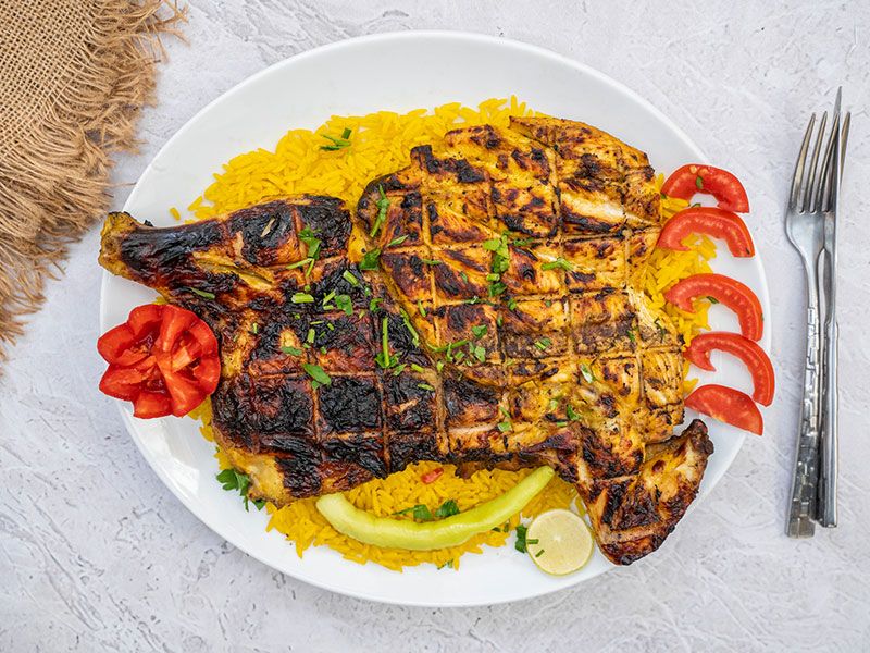 Half Chicken Tikka