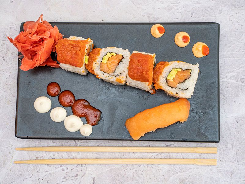 Red Fire Dragon Roll