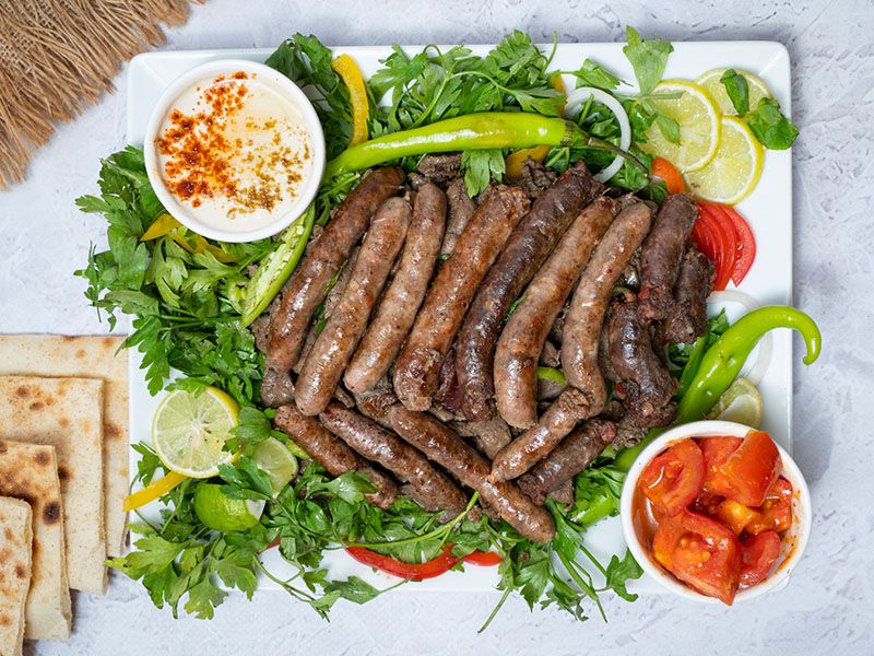 Oriental Sausage Pan