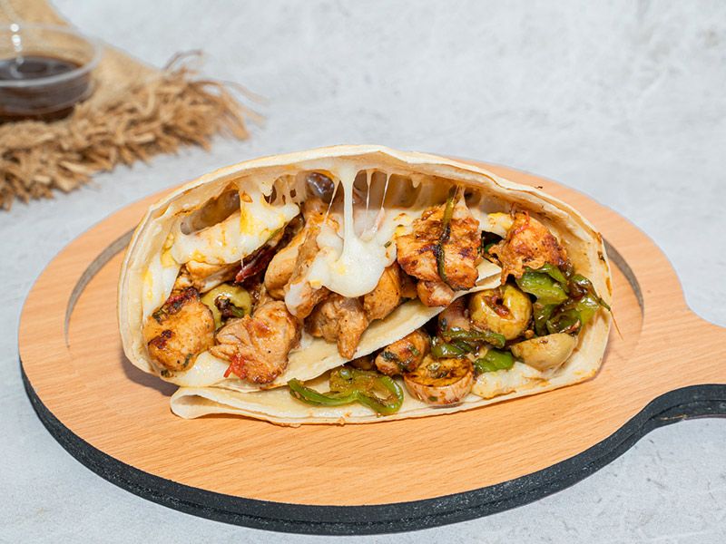 Bbq Chicken Crepe