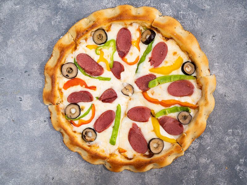Hot Dog Pizza