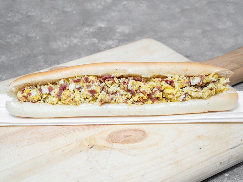 Eggs With Pastrami Sandwich