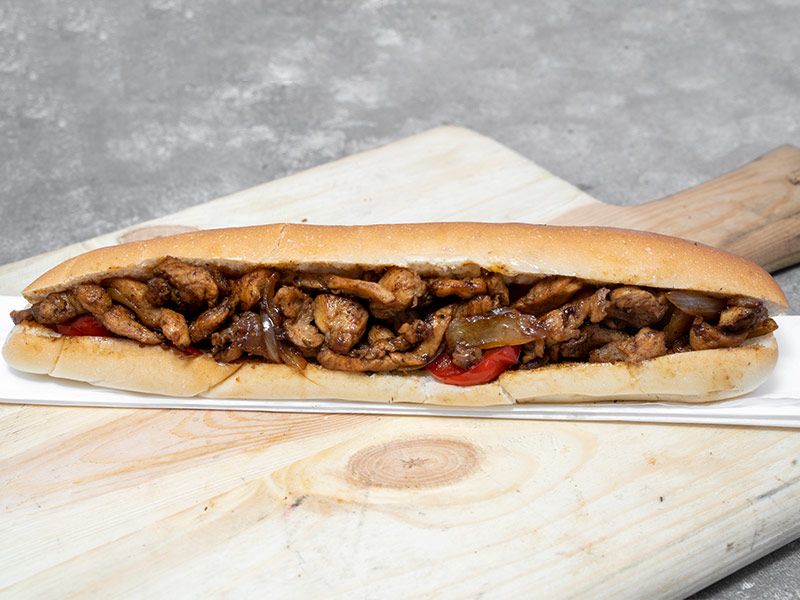 Grilled Chicken Fajita Sandwich