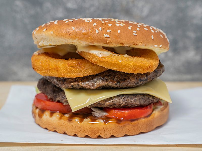 Burger Rings Sandwich