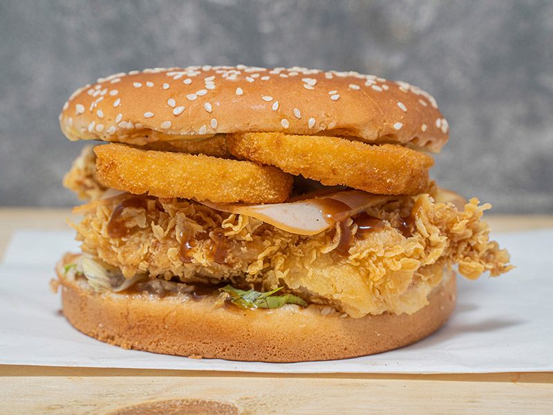 Crunchy Rings Sandwich