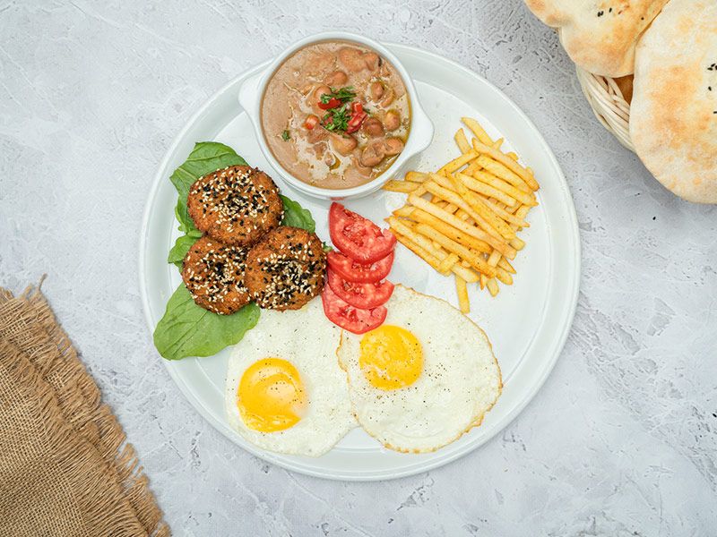 Oriental Breakfast Meal