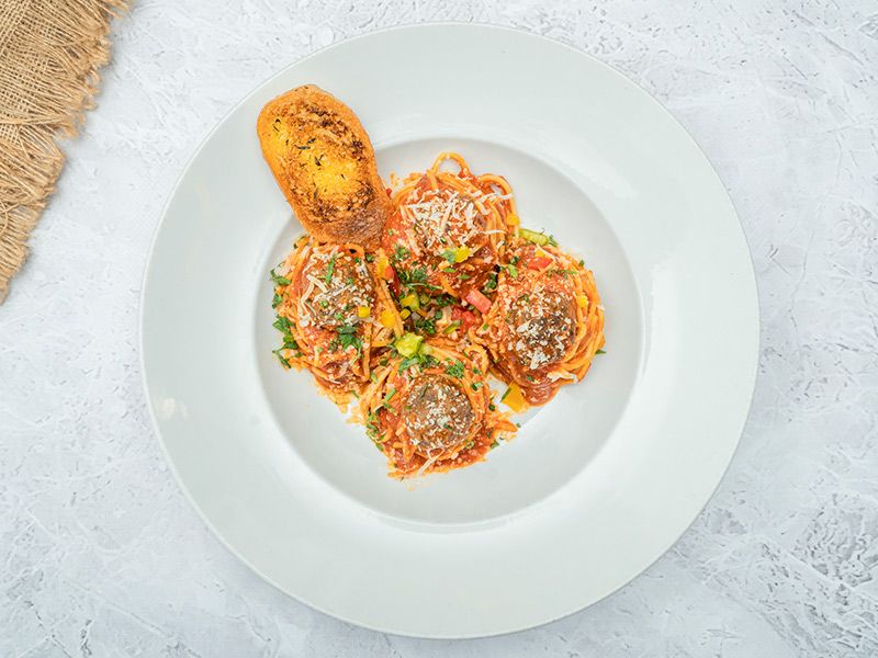 Meatballs Spaghetti