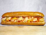 Seafood Fajita Sandwich
