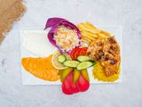 Quarter Charcoal Grilled Chicken Meal