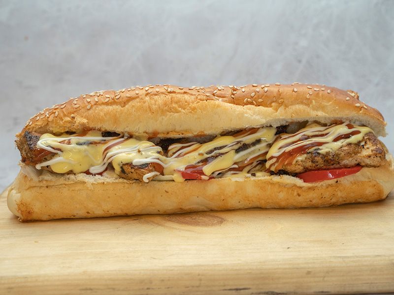 Grilled Chicken Breasts Sandwich