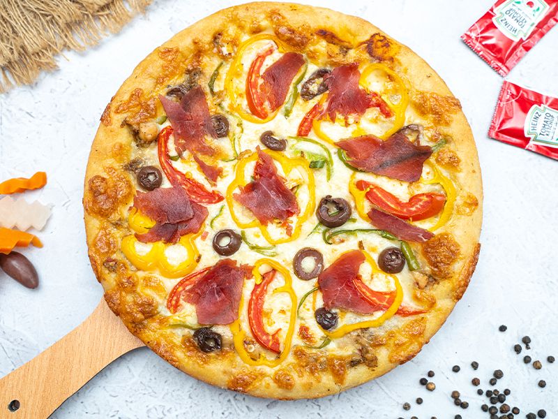 Pastrami Italian Pizza