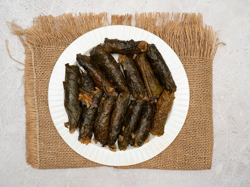 Vine Leaves Platter
