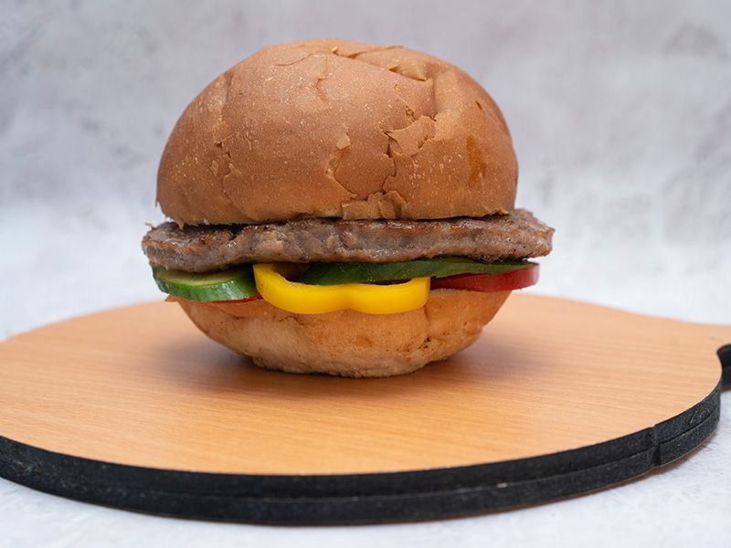 Plain Burger Sandwich