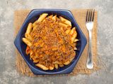 Pasta with minced meat