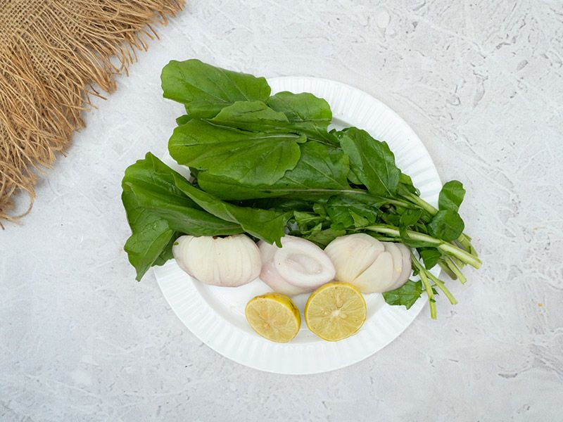 Rocca With Onion Platter