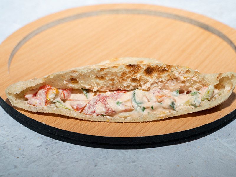 Quraish Cheese With Tomato Sandwich