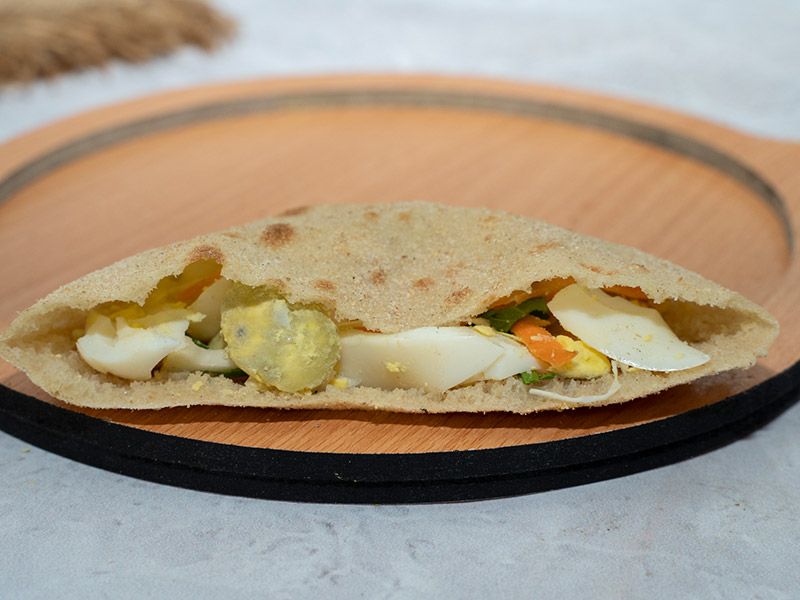 Boiled Eggs Sandwich