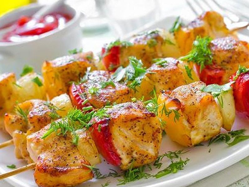 Shish Tawook Platter