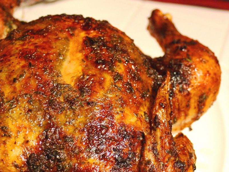 Charcoal Grilled Chicken
