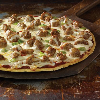 Oriental Sausage Pizza