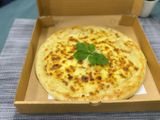 Creamy Potato Salami Pizza