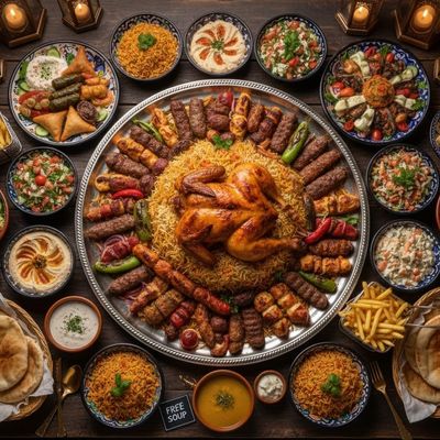 Al-Refaay Kings Tray