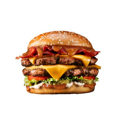 Gold Rush Double Burger