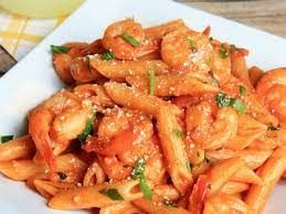 Seafood Pasta With Red Sauce