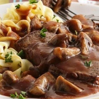 Meat Piccata With Vegetables