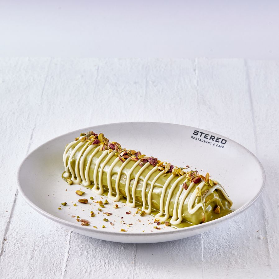 Pistachio Crepe Wrap