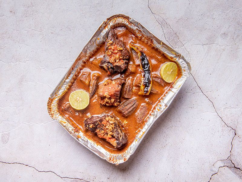 Okra With Meat Casserole
