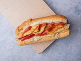 Omelette With Roumi Cheese Sandwich