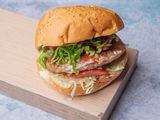 Plain Burger Sandwich