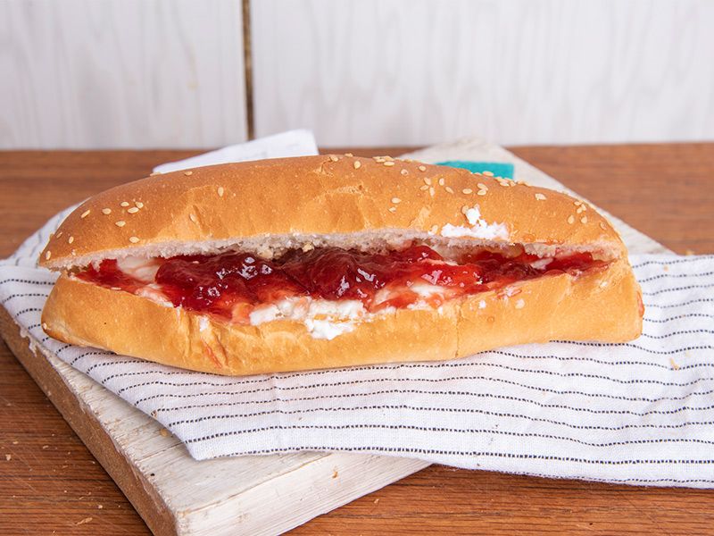 Fig jam sandwich