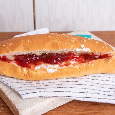Fig jam sandwich