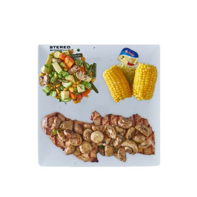 Grilled Chicken Fresh Mushroom