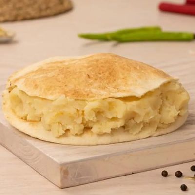 Omelet Mashed Potato Sandwich