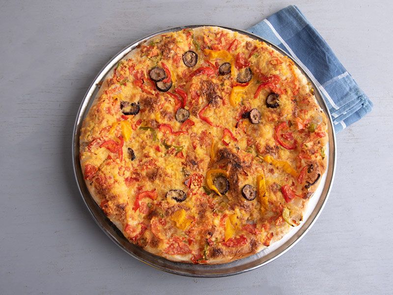 Oriental Sausage Pizza