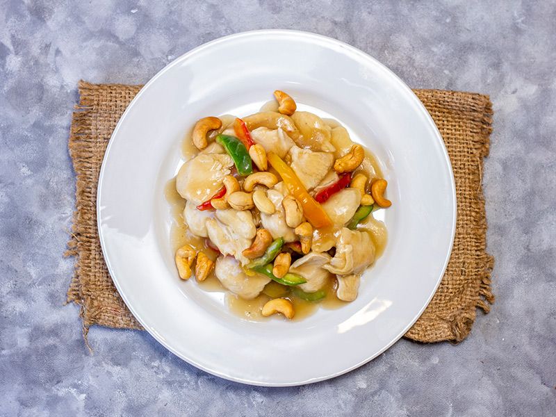 Thai Chicken With Cashew Platter