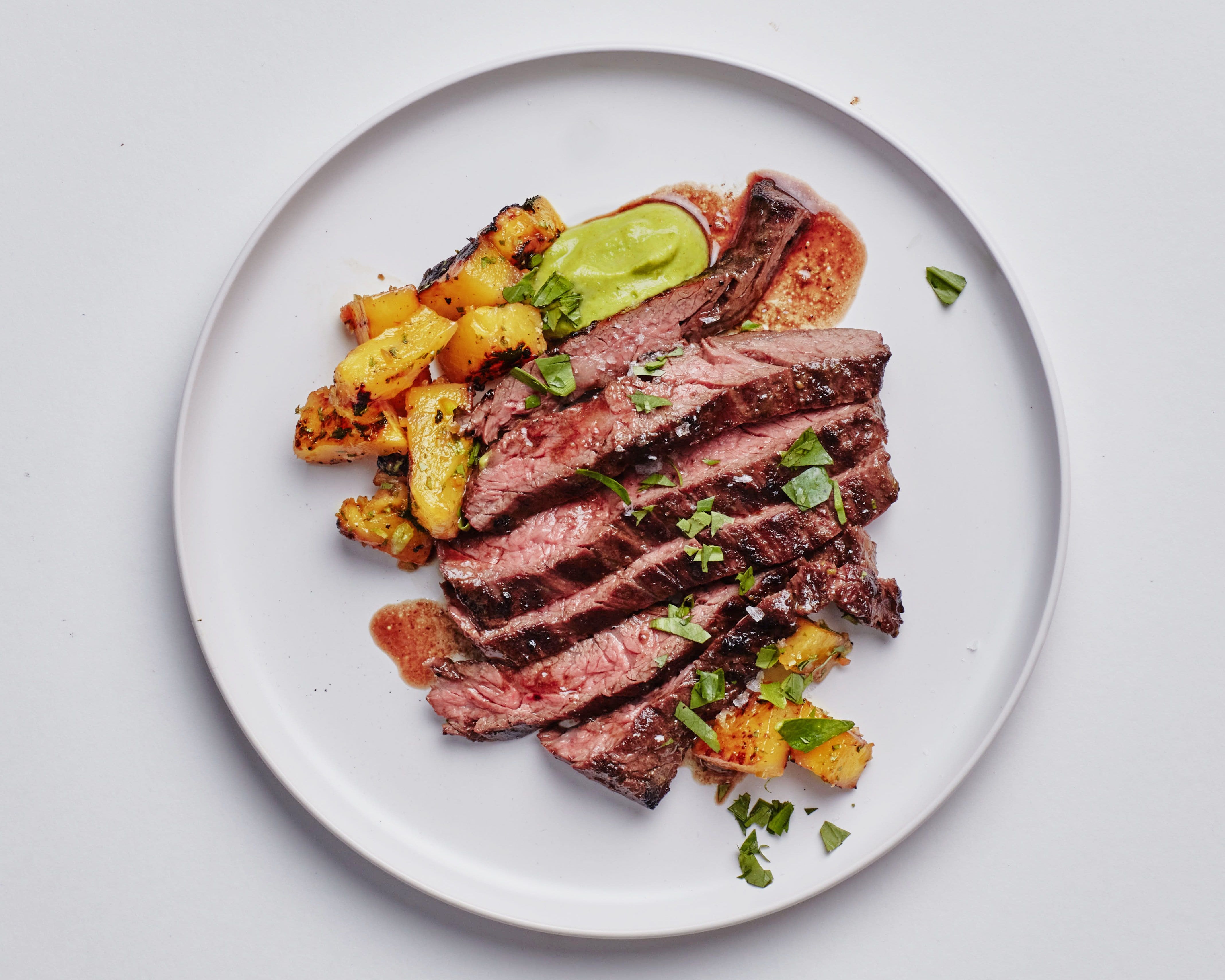 Filetto Steak With Grilled Pineapple