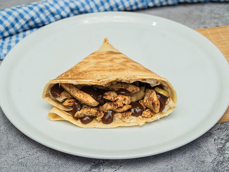 Meat Mix Crepe