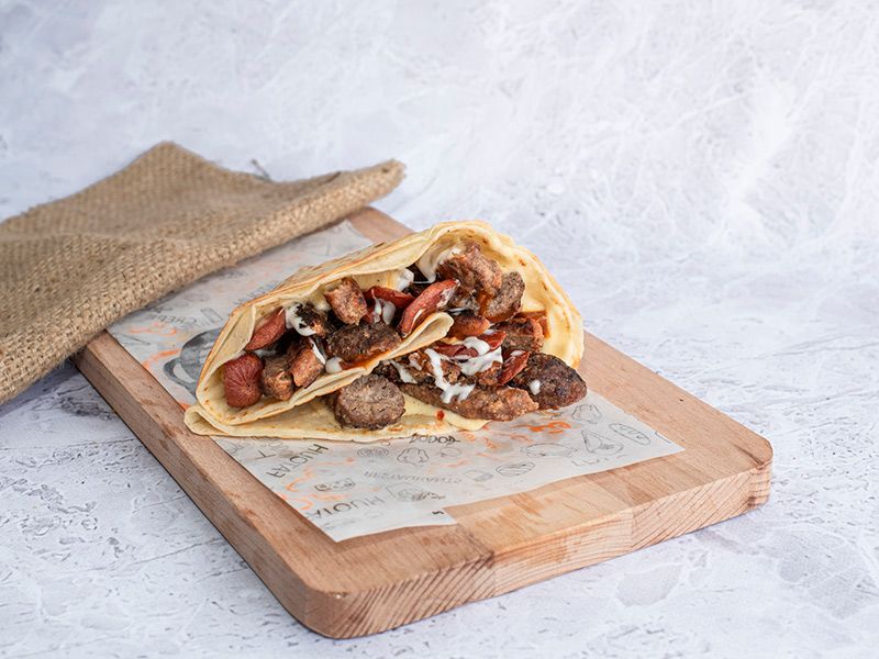 Mix Meat Crepe