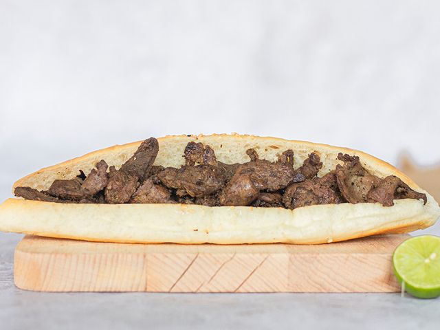 Grilled Liver Sandwich
