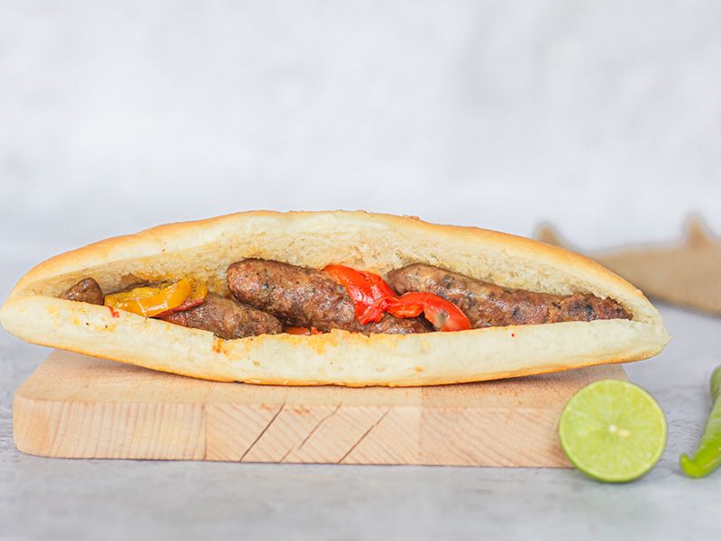 Alexandrian Sausage Sandwich