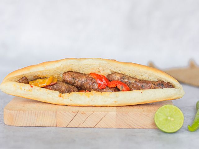 Alexandrian Sausage Sandwich