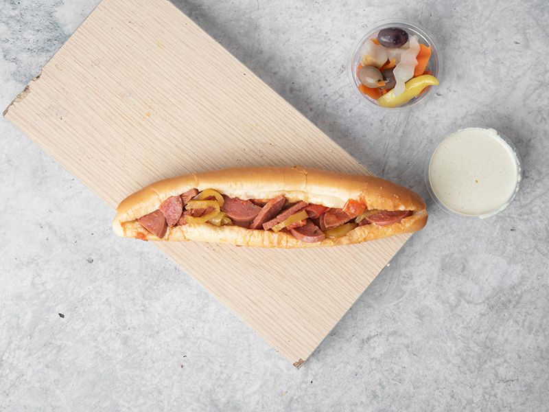 Smoked Sausage Sandwich