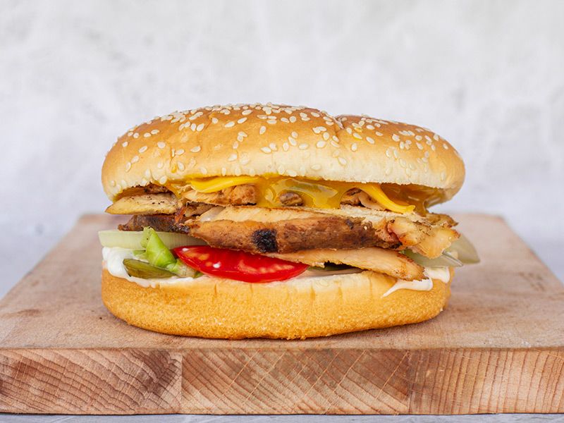 Rosy Chicken Sandwich